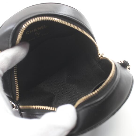 CHANEL Matelasse Icon Shoulder Bag Black Lambskin - Picture 3 of 7